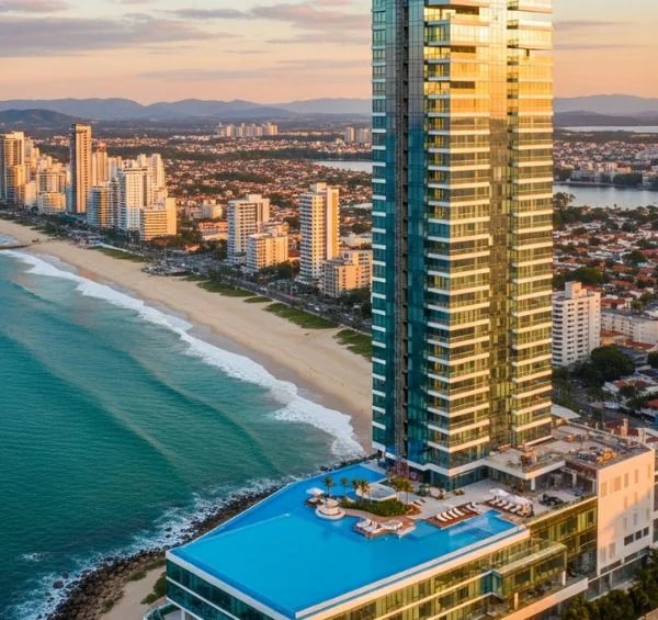 Torre residencial de alto padrão em Balneário Camboriú — Vivenda Construtora